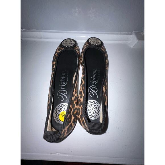 Brighton Aleta Ballerina Flats Leopard Print 7 – Chic & Classic NWOB - Picture 9 of 12